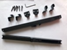 6.6' T-Shaped Heavy Duty Barn Door Rollers And Tracks Hanging Rail Exterior