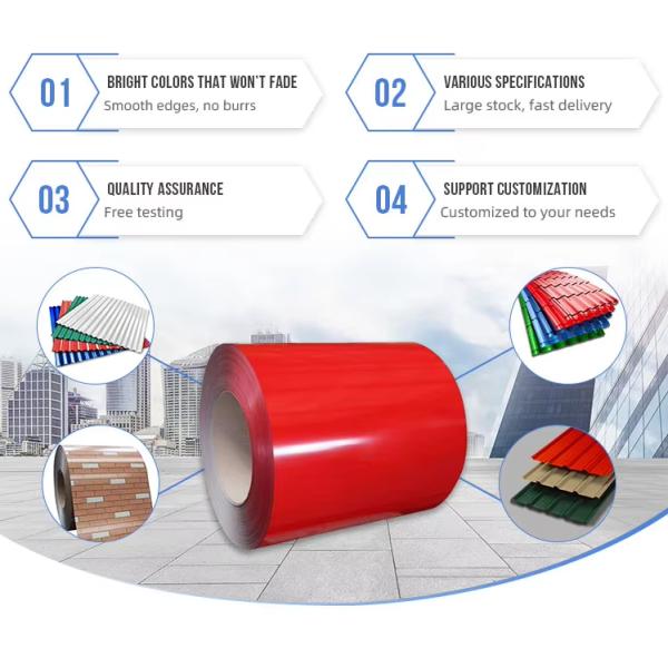 Customized Pattern Prepainted Ppgi Colour Coated Sheet Corrosion Proof