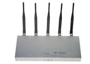 China Wireless Camera Mobile Phone Signal Jammer Blocker With 5 Omni Directional Antenna on sale