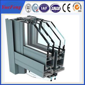 China aluminium windows powder coating, supply construction aluminum extrusion for curtain wall on sale