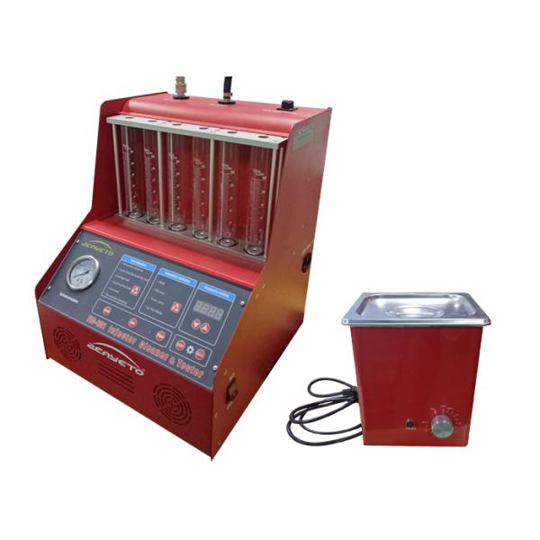 Gas Fuel Injector Tester And Cleaner / Fuel Injector Flow Test Equipment