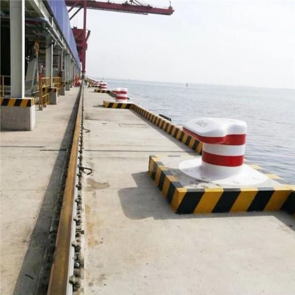 450KN Cast Steel ZG230-450 T Head Ship's Bollard Small Boat Bollards Polished Dock mooring