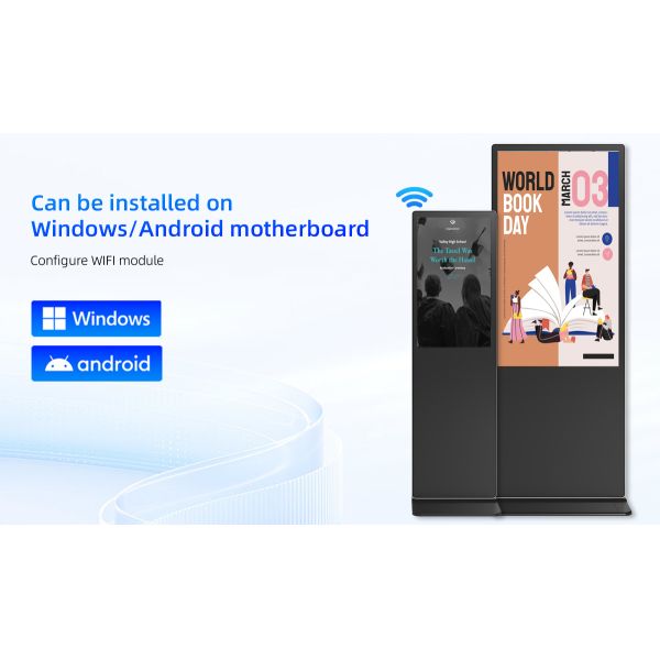 Indoor Amusement Park Navigation Kiosk – Floor Standing Guide Display