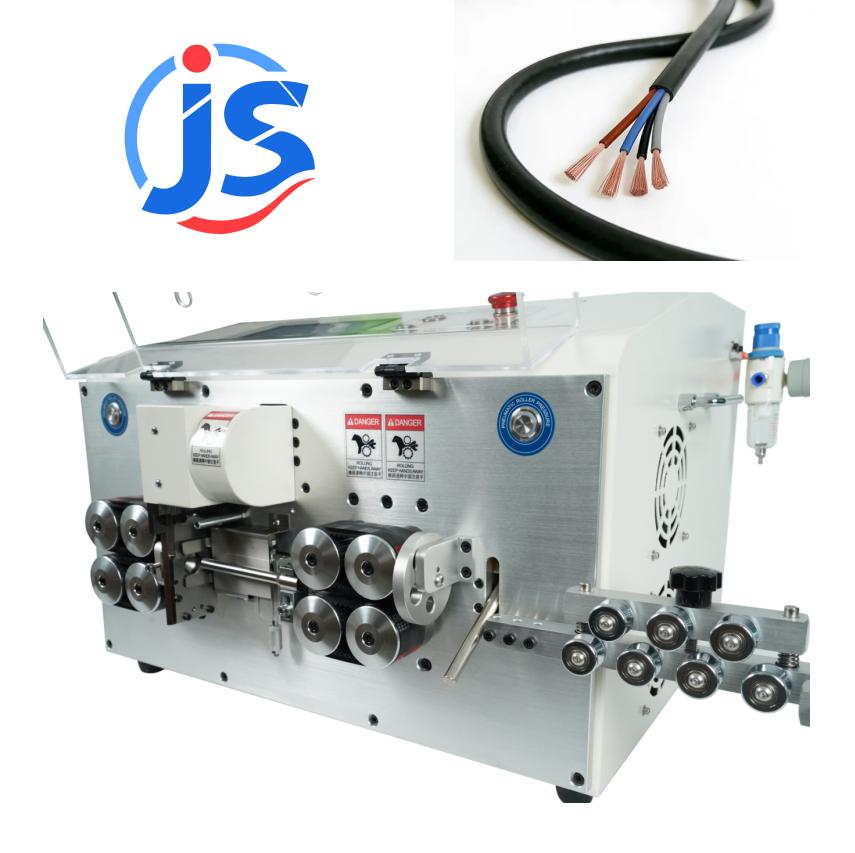 Heavy-Duty Automatic Lifting Conduit Cable Computer Stripping Machine Double-Layer Outer and Inner Round Sheath Wire Stripper