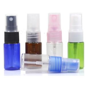 Wholesale Empty Plastic Cosmetic Spray Bottle Transparent 5ml 8ml Sample Size FDA from china suppliers