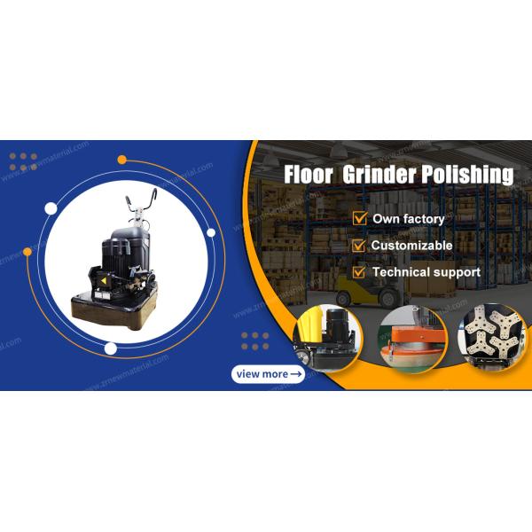 650mm 380V 4 Heads Concrete Surface Grinder Epoxy Floor Grinding Machine