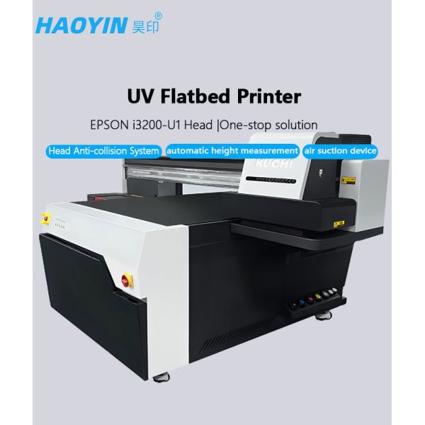 Multi Substrate UV Flatbed Printing Machine for Wood Glass Metal / Acrylic