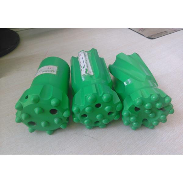 Ballistic T45 Quarrying Green Threaded Drilling Tools Retrac Thread Button Bits
