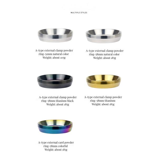 Coffee Tea Tools Intelligent Portafilter Dosing Ring Funnel Eco-Friendly and Portable