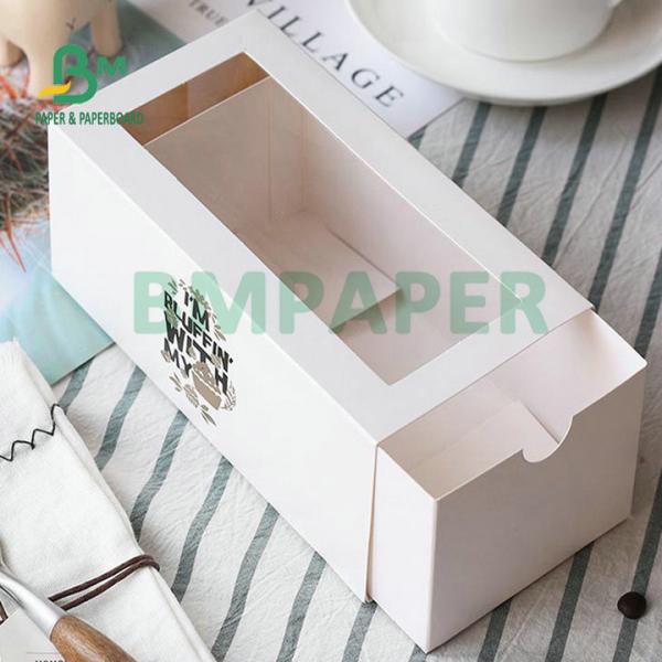 275gsm + 15gsm PE Coated White Board Sheet 74 x 106cm For Frozen Packaging Boxes 