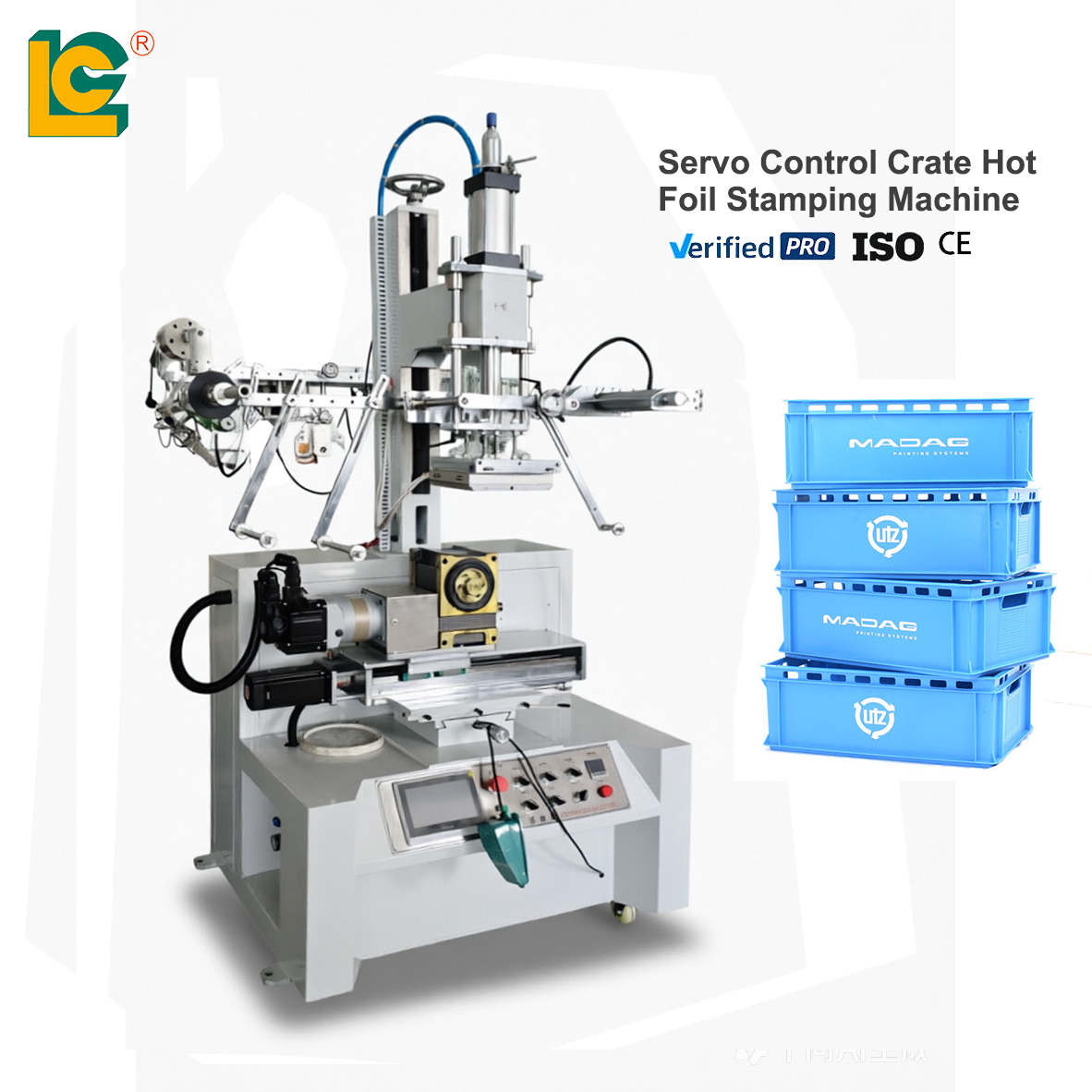 LC High-Speed Automatic Dual-Panel Foil Stamping System