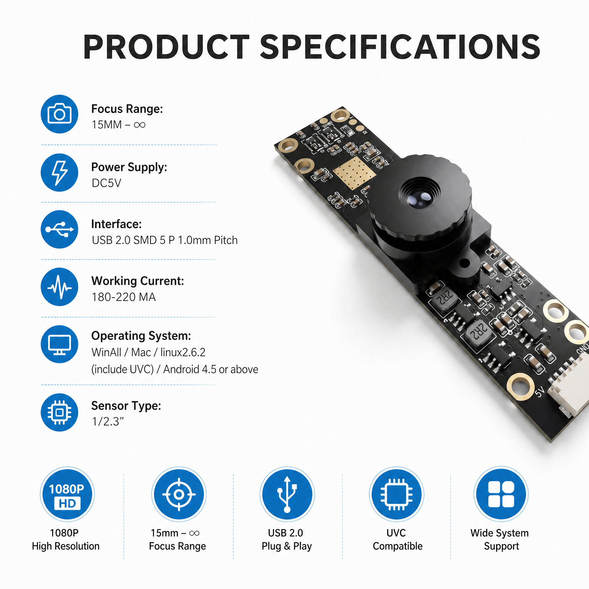 12MP HDR USB Camera