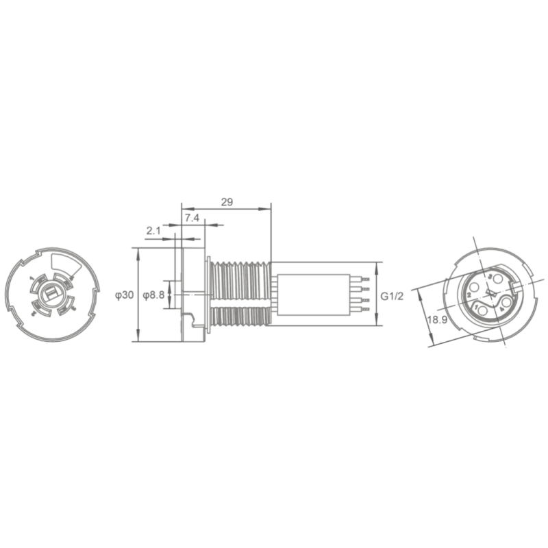 Z10 ZHAGA Socket Cable Version USA 0-10V Dimming Scheme Oad Regional Residential Lighting