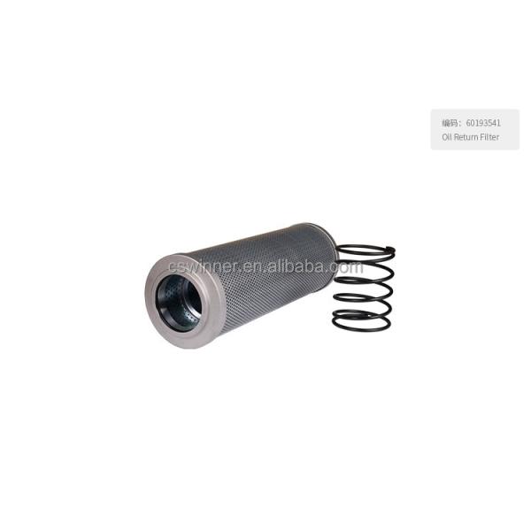 60193541 Excavator Parts P0-C0-01-01400 Oil Return Filter Customized