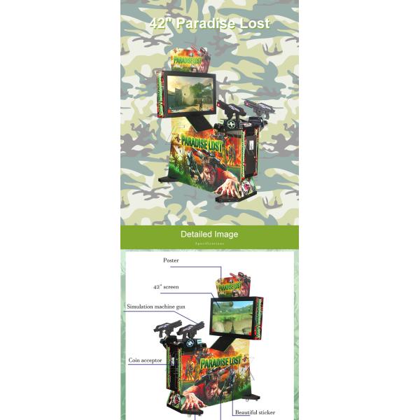 Paradise Lost 42'' LCD Video Gun Arcade Game Machine