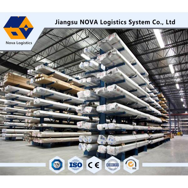 Carpet Rolls Steel Cantilever Racks Outdoor Flexible Assembly For Lumber