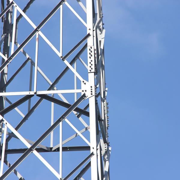 Angle Hot Dip Radio Antenna Tower Mobile Lattice Telecom