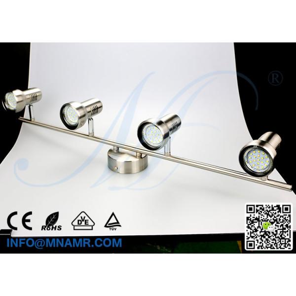 4x5W LED Ceiling Spotlight Fitting AC100-240V with Multi-Direction Adjustable Heads 4x5W LED Ceiling Spotlight Fitting AC100-240V with Multi-Direction Adjustable Heads