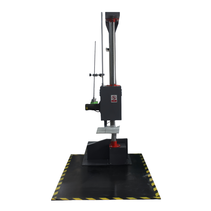 Single Wing Carton Drop Tester | Packaging Box Free Fall Impact Testing Machine for Edge, Corner and Surface Drop Test