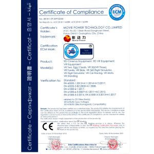 Guangzhou Movie Power Electronic Technology Co.,Ltd. Certifications