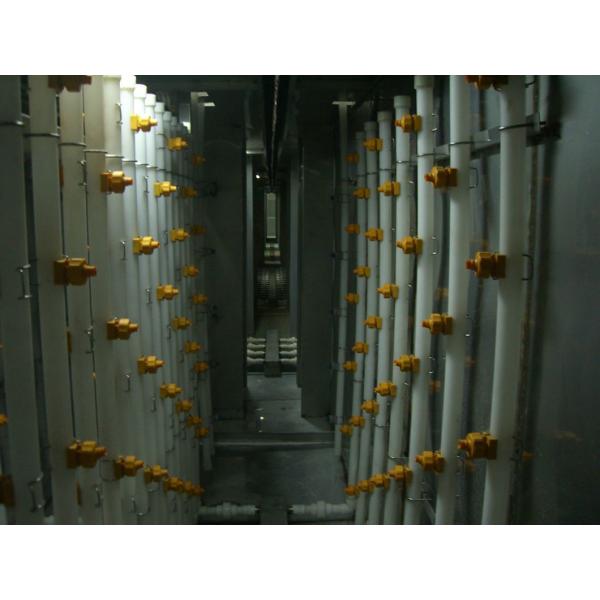 Fully Automated Powder Coating Line Offering Spray Pretreatment Robotic Powder Spraying and Curing for Surface Finishing