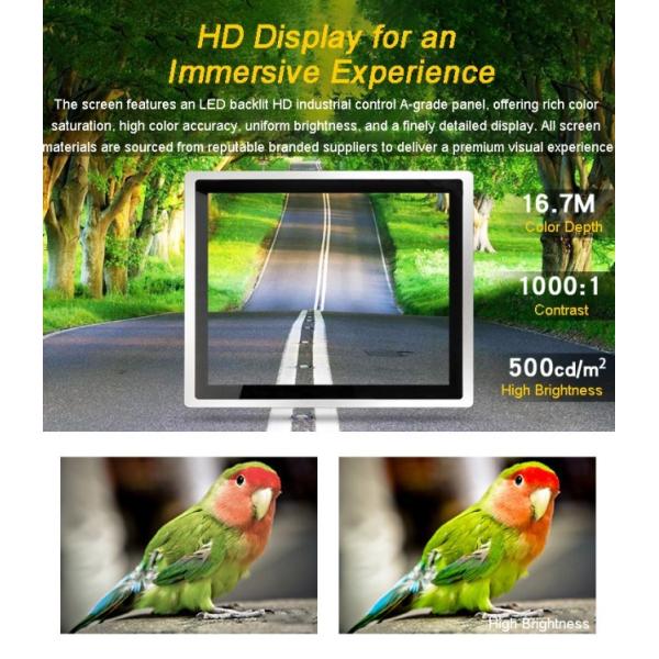 17 inch IP65 Waterproof Industrial Open Frame Touch Screen Industrial Embedded Android Computer