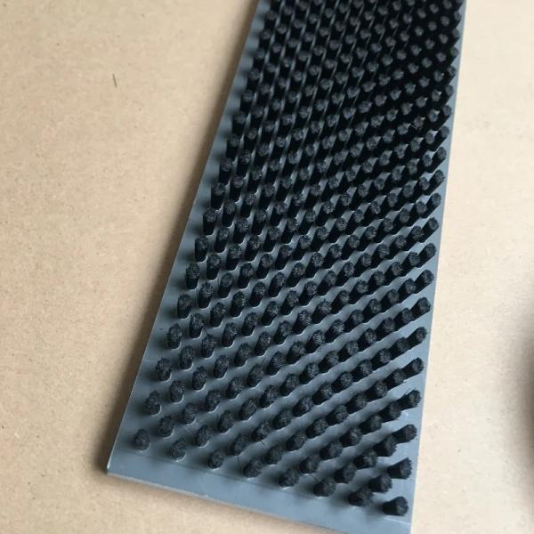 PVC Board Lath Strip Flat Nylon Brush For CNC Machine