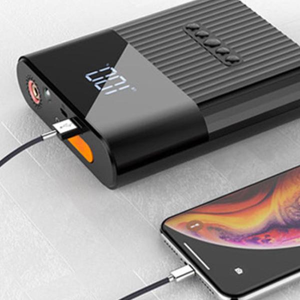 Type C Interface Smart Tire Inflator 60W Bicycle Smart Pump