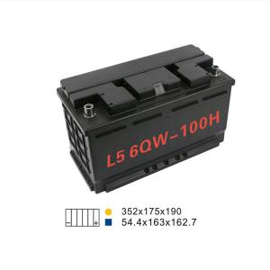 China FOBERRIA 6 Qw 100H Auto Start Stop Battery 100AH 20HR 850A Yacht Battery on sale