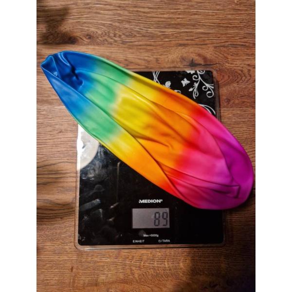 PVC Inflatable Rainbow Patterned Bounce Ball 60g 70g 80g 90g 100g