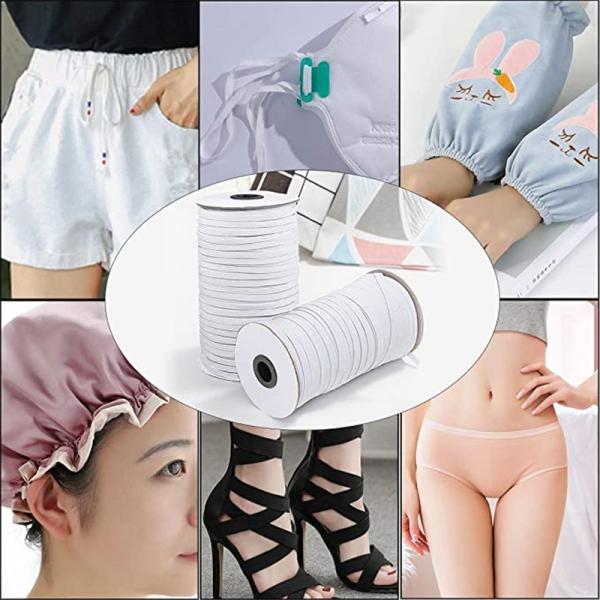 100% Polyester Rope Earloop Strong Strength Shoes Elastic Band