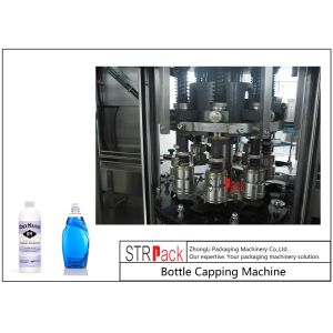 120 CPM Speed Automatic Bottle Capping Equipment For Water Bottle / Condiment
