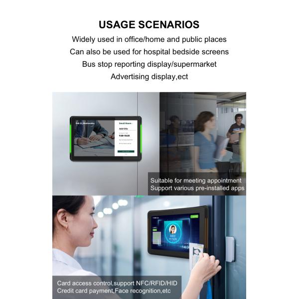 10.1 Inch POE Android Meeting Room Tablet RK3288 2GB RAM