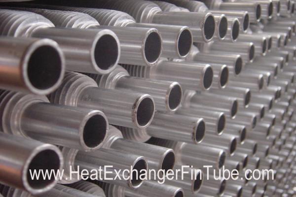 Quality Aluminum Muff  Tubes (1100 / 1060 / 6063 ) , Extruded MONO METAL Air Condition Fin Pipe for sale