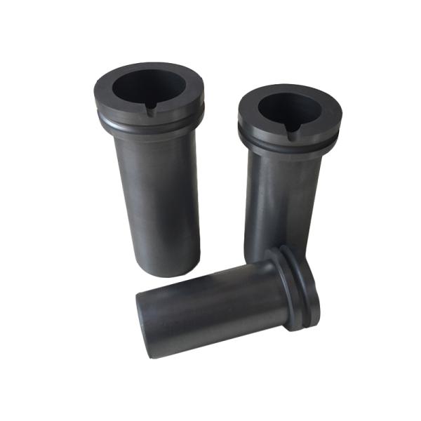 1.85g/cm3 Bulk Density Carbon Crucible for Sintering Advatange Good Wear Resistance