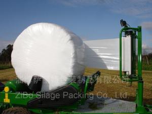 Wholesale 100% Virgin Polyethylene,White Stretch Film for Farm Packing,silage film for farm baler from china suppliers