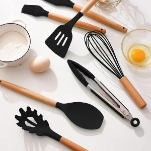 China Harmless Practical Silicone Cooking Utensils , Heatproof Silicone Kitchen Tools on sale