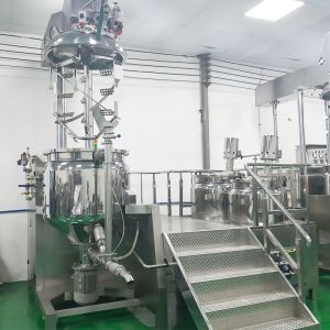Customizable Mayonnaise Mixer Machine With Steam Heating And Electric Heating
