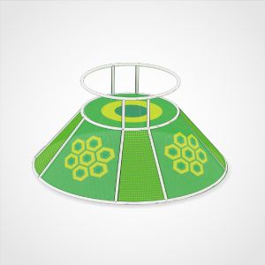 Kids Multi-Color Indoor Outdoor Climbing Net with Balls