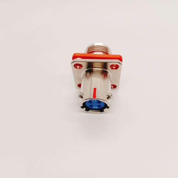 Y11 Series 4 Pin Shielded Circular Connector with Aluminum Alloy Shell for Aerospace Applications