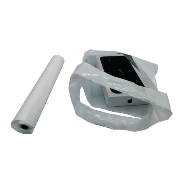 1.5 Mil 38 Micron Recyclable Reusable Bags With Die Cut Handle