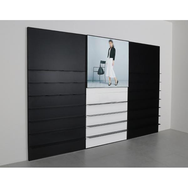 Multi Functional Wall Shoe Display Racks / Shoe Store Display Shelves