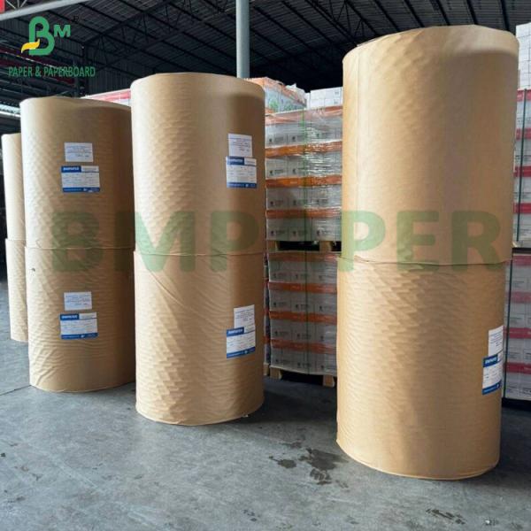 40 GSM White Waxed Paper Rolls Waxed On Both Sides Grease Resistant
