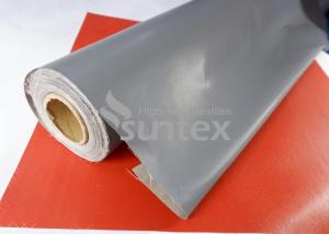 China Easy To Be Sewn Fabricated PTFE Coated Fiberglass Fabric For Thermal Insulation on sale