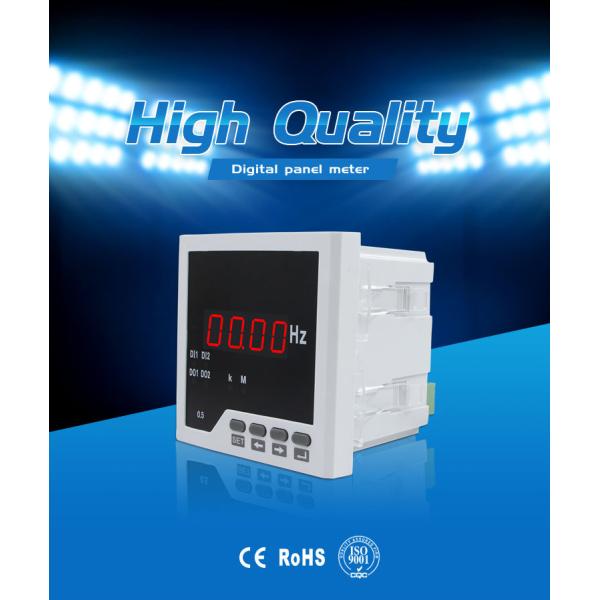 Settable Alarm Intelligent Single Phase Frequency Meter Measurement