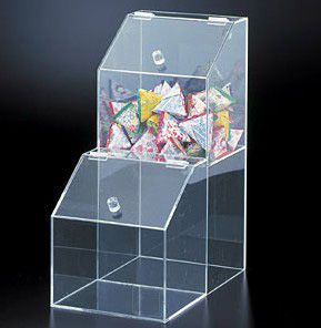 stackable acrylic candy storage box &bin