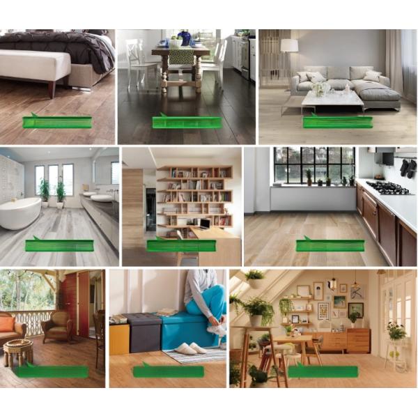 Fireproof Stone Powder Plastic Composite Spc Floor 5mm Thick for Indoor Installation