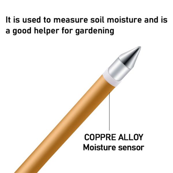 Soil Moisture Tester Nutritional Value PH Meter 3 In 1 Soil Meter For Plants Vegetables