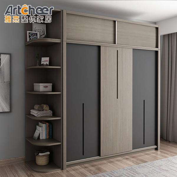 Modern Stylish Custom Wardrobe Closet with Eco-Friendly Material and Customized Size