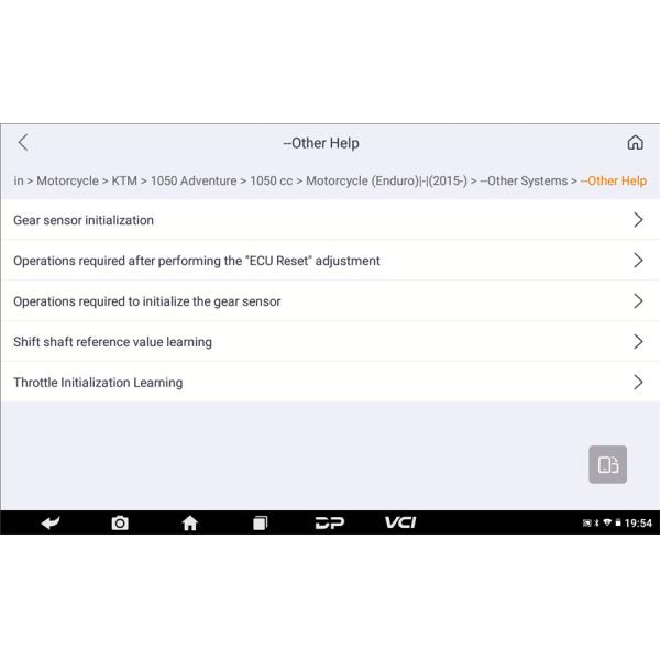 OBDSTAR MOTOMASTER Motorcycle Scanner
